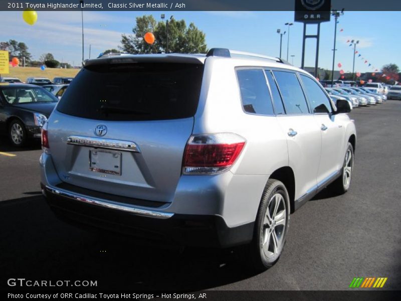 Classic Silver Metallic / Ash 2011 Toyota Highlander Limited