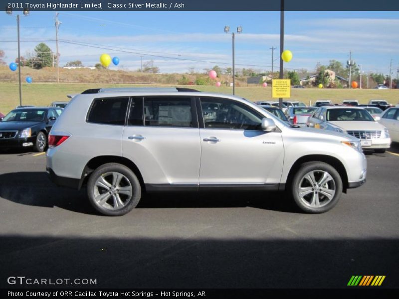 Classic Silver Metallic / Ash 2011 Toyota Highlander Limited