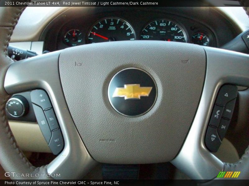Red Jewel Tintcoat / Light Cashmere/Dark Cashmere 2011 Chevrolet Tahoe LT 4x4