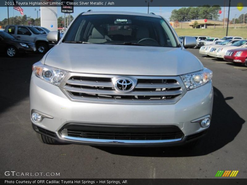 Classic Silver Metallic / Ash 2011 Toyota Highlander Limited