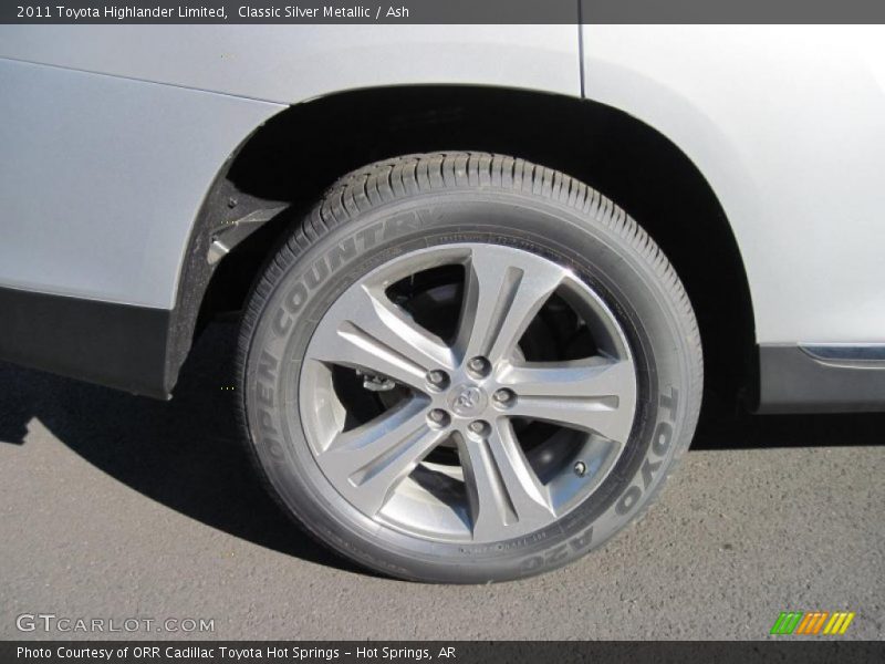 Classic Silver Metallic / Ash 2011 Toyota Highlander Limited