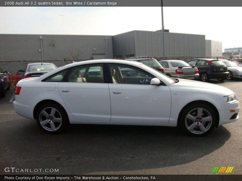 Ibis White / Cardamom Beige 2008 Audi A6 3.2 quattro Sedan