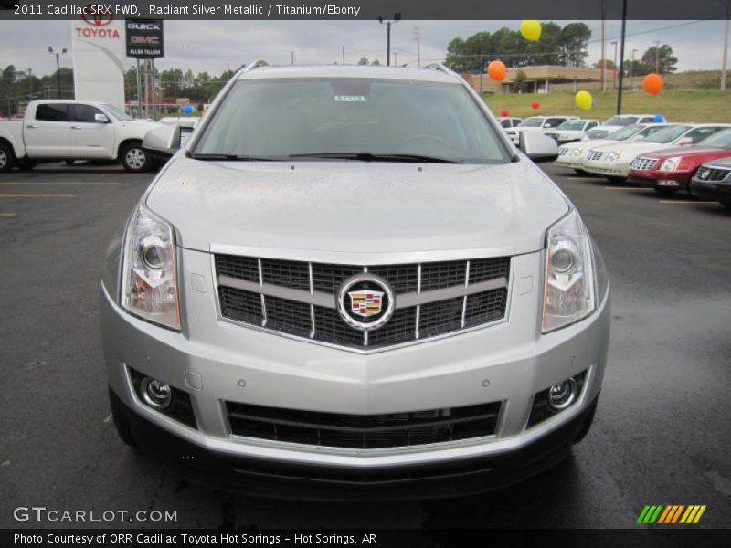 Radiant Silver Metallic / Titanium/Ebony 2011 Cadillac SRX FWD