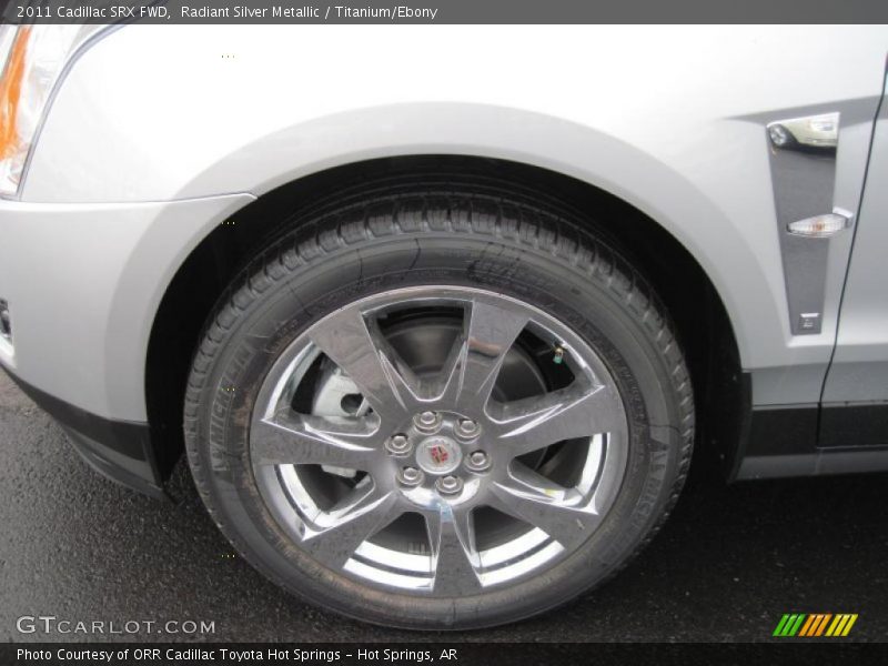 Radiant Silver Metallic / Titanium/Ebony 2011 Cadillac SRX FWD