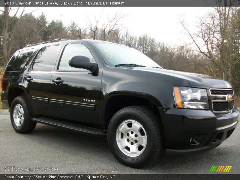 Black / Light Titanium/Dark Titanium 2010 Chevrolet Tahoe LT 4x4