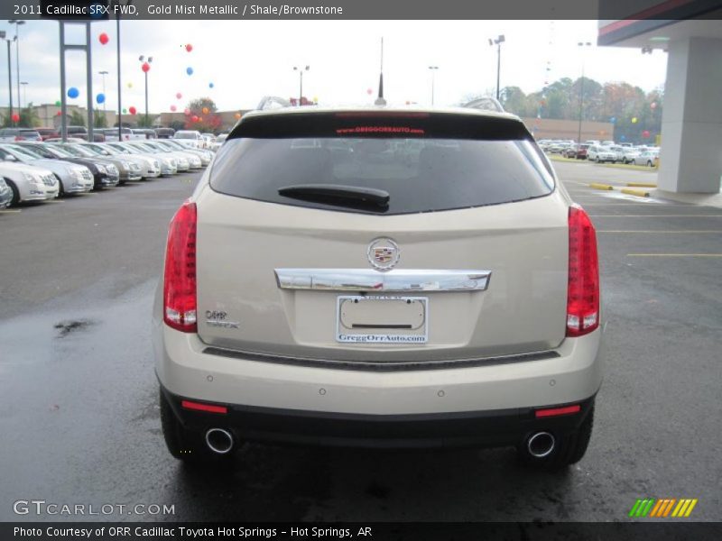 Gold Mist Metallic / Shale/Brownstone 2011 Cadillac SRX FWD