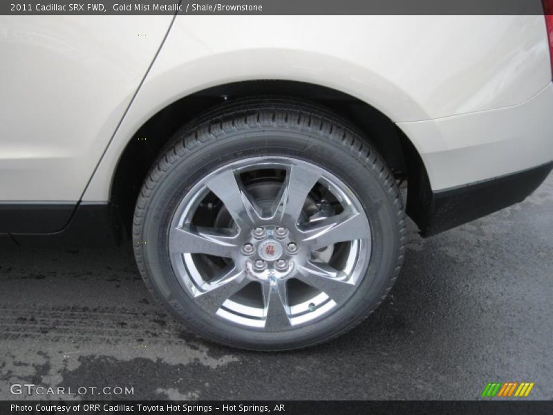 Gold Mist Metallic / Shale/Brownstone 2011 Cadillac SRX FWD