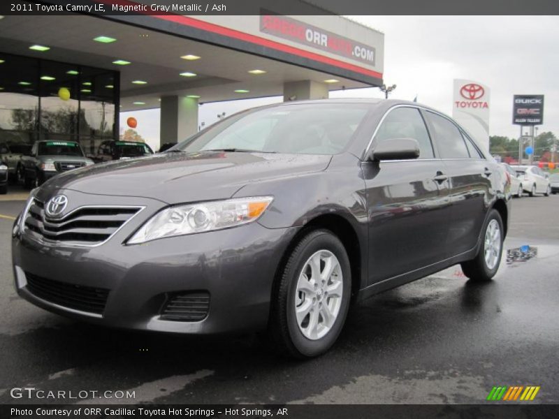 Magnetic Gray Metallic / Ash 2011 Toyota Camry LE