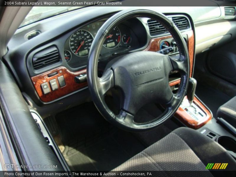  2004 Legacy L Wagon Gray Moquette Interior