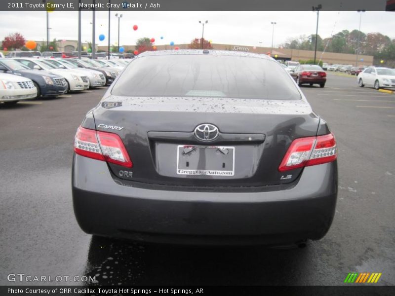 Magnetic Gray Metallic / Ash 2011 Toyota Camry LE