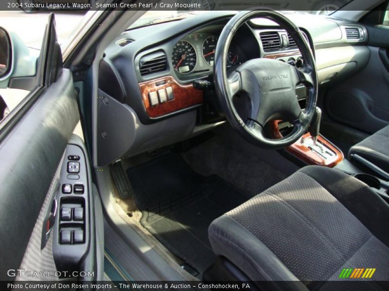  2004 Legacy L Wagon Gray Moquette Interior