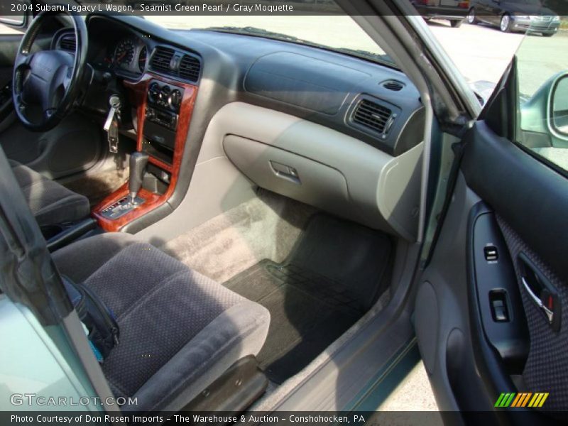 Seamist Green Pearl / Gray Moquette 2004 Subaru Legacy L Wagon