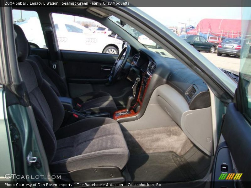Seamist Green Pearl / Gray Moquette 2004 Subaru Legacy L Wagon
