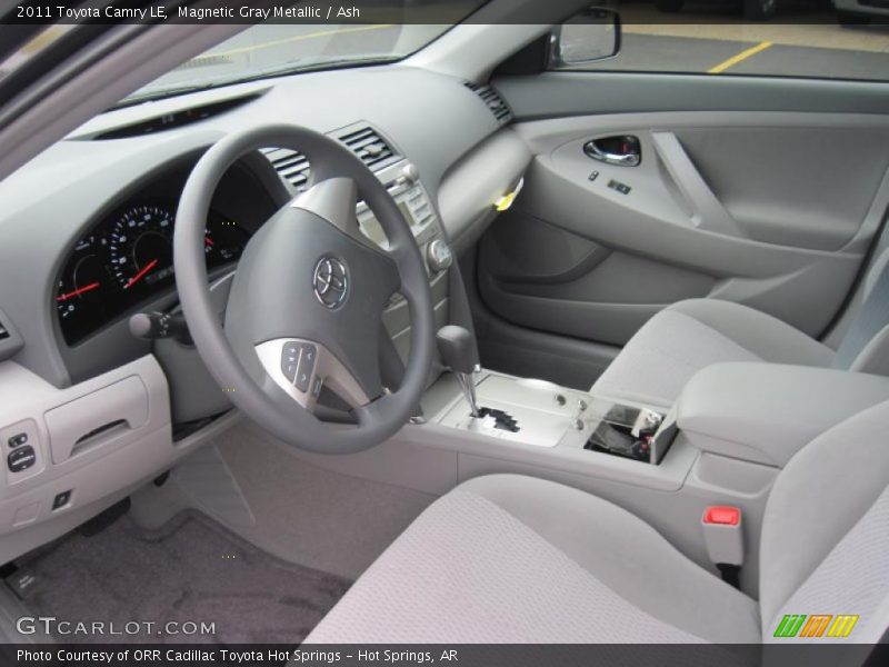 Magnetic Gray Metallic / Ash 2011 Toyota Camry LE