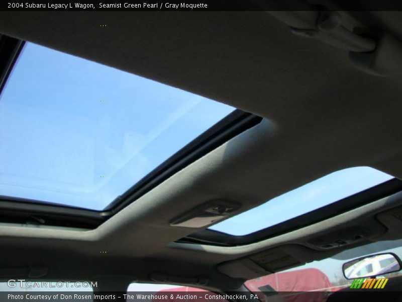 Sunroof of 2004 Legacy L Wagon