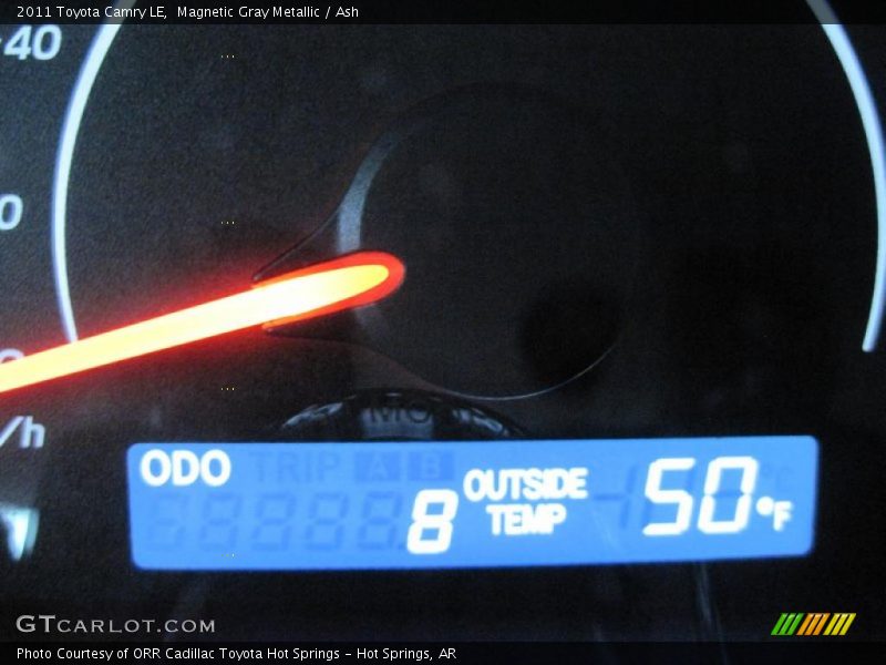 Magnetic Gray Metallic / Ash 2011 Toyota Camry LE