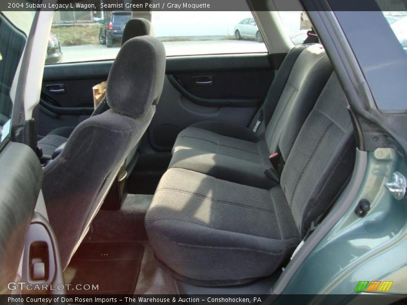Seamist Green Pearl / Gray Moquette 2004 Subaru Legacy L Wagon