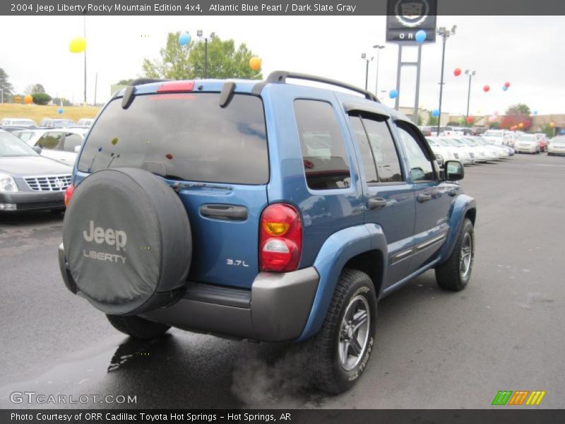 Atlantic Blue Pearl / Dark Slate Gray 2004 Jeep Liberty Rocky Mountain Edition 4x4