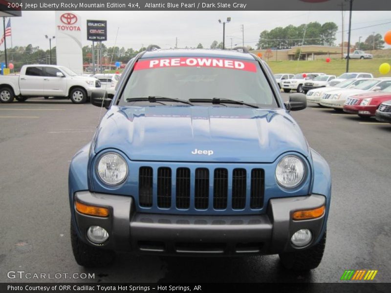 Atlantic Blue Pearl / Dark Slate Gray 2004 Jeep Liberty Rocky Mountain Edition 4x4