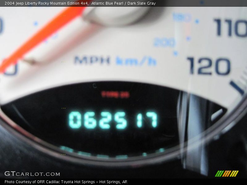 Atlantic Blue Pearl / Dark Slate Gray 2004 Jeep Liberty Rocky Mountain Edition 4x4