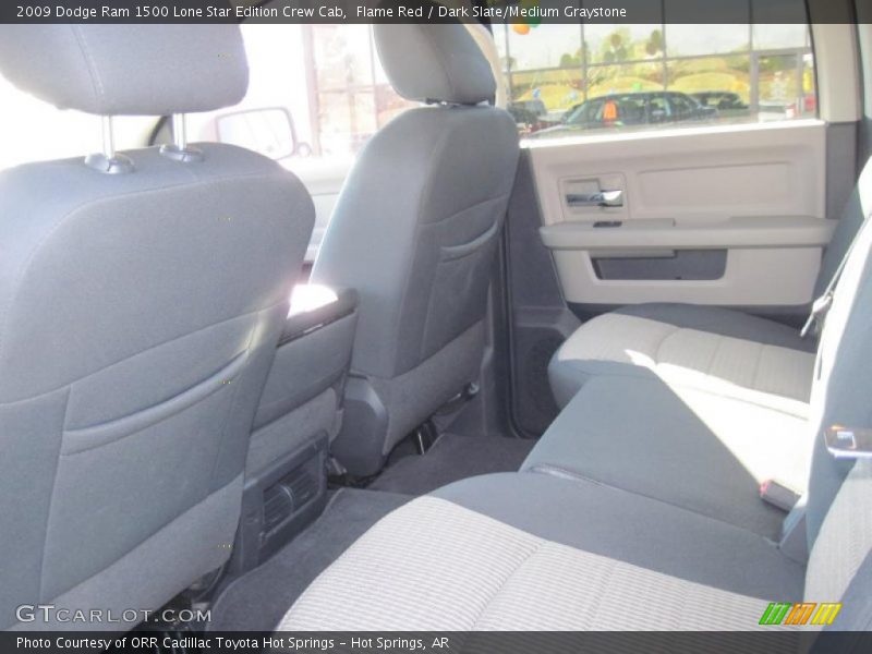 Flame Red / Dark Slate/Medium Graystone 2009 Dodge Ram 1500 Lone Star Edition Crew Cab
