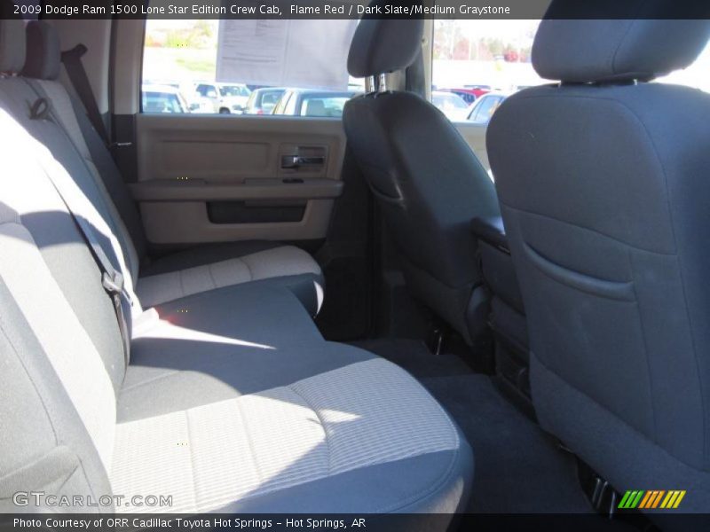 Flame Red / Dark Slate/Medium Graystone 2009 Dodge Ram 1500 Lone Star Edition Crew Cab