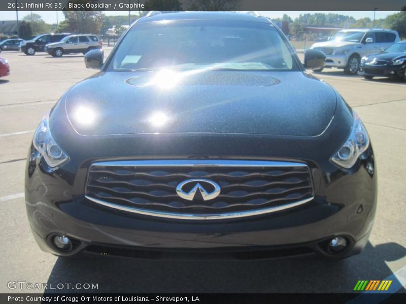 Black Obsidian / Graphite 2011 Infiniti FX 35