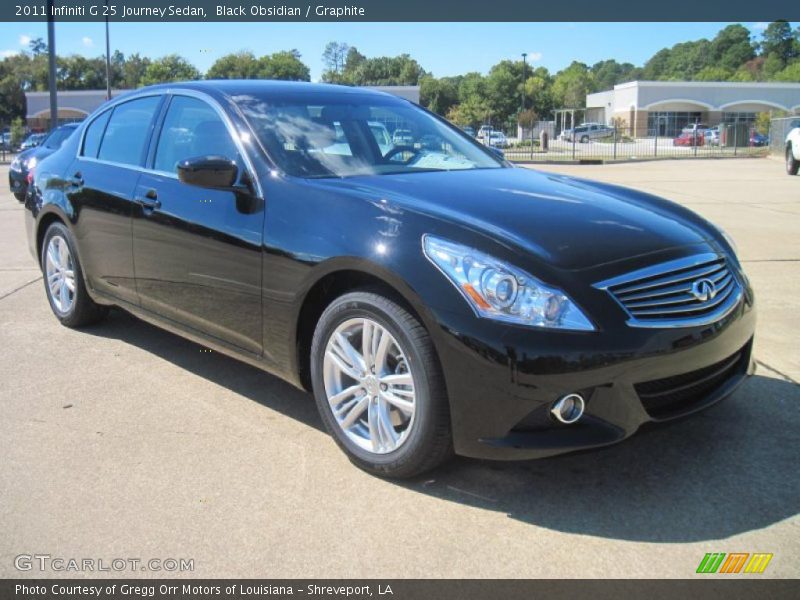 Front 3/4 View of 2011 G 25 Journey Sedan