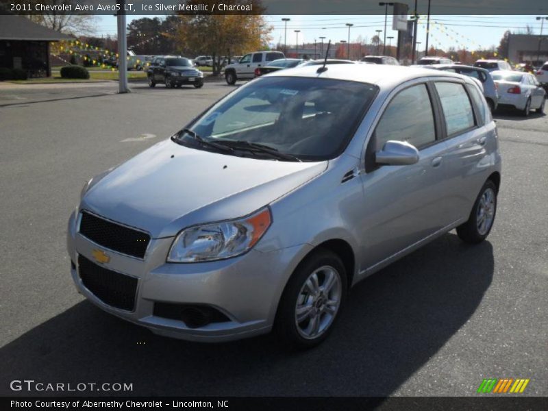 Ice Silver Metallic / Charcoal 2011 Chevrolet Aveo Aveo5 LT