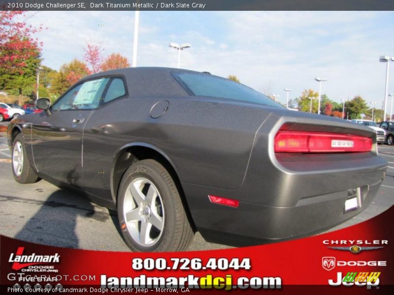 Dark Titanium Metallic / Dark Slate Gray 2010 Dodge Challenger SE
