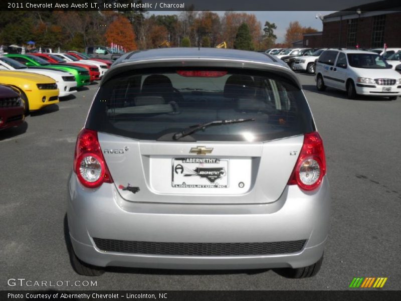 Ice Silver Metallic / Charcoal 2011 Chevrolet Aveo Aveo5 LT
