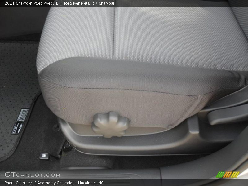 Ice Silver Metallic / Charcoal 2011 Chevrolet Aveo Aveo5 LT
