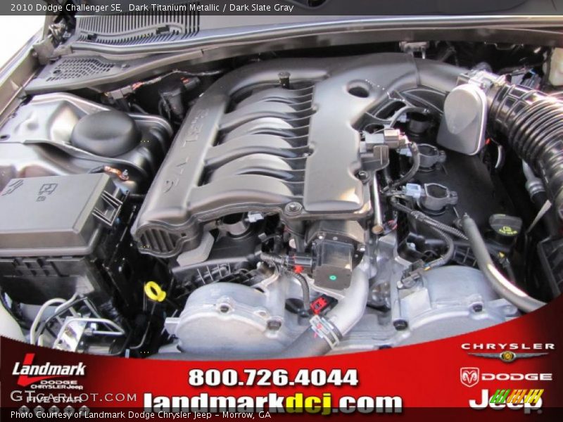 Dark Titanium Metallic / Dark Slate Gray 2010 Dodge Challenger SE