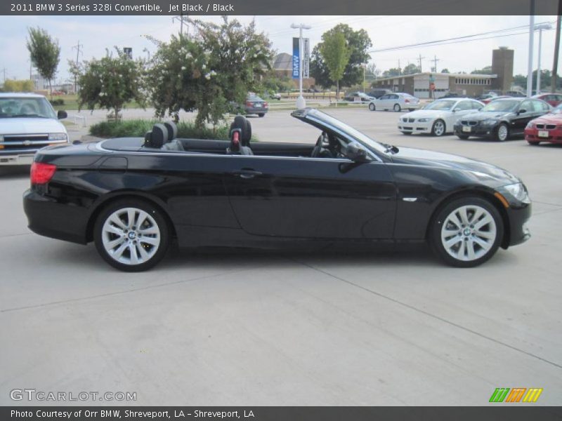 Jet Black / Black 2011 BMW 3 Series 328i Convertible