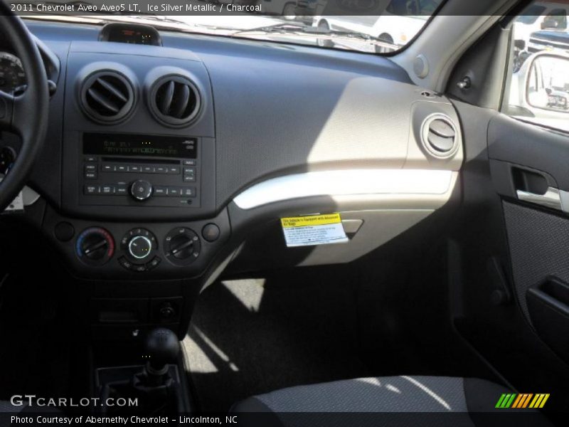 Ice Silver Metallic / Charcoal 2011 Chevrolet Aveo Aveo5 LT