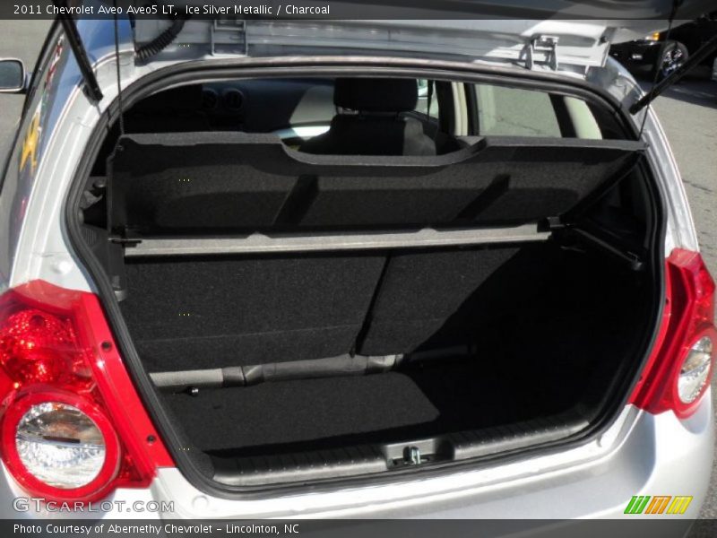Ice Silver Metallic / Charcoal 2011 Chevrolet Aveo Aveo5 LT