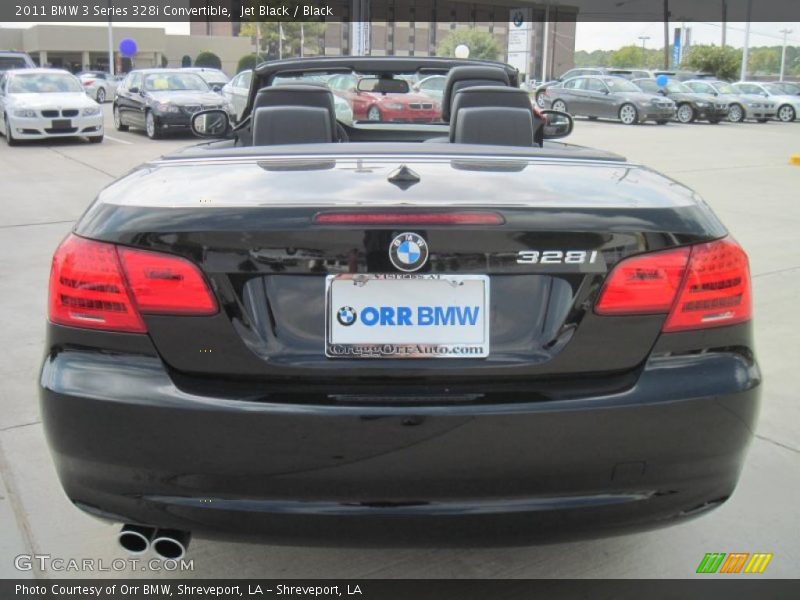 Jet Black / Black 2011 BMW 3 Series 328i Convertible