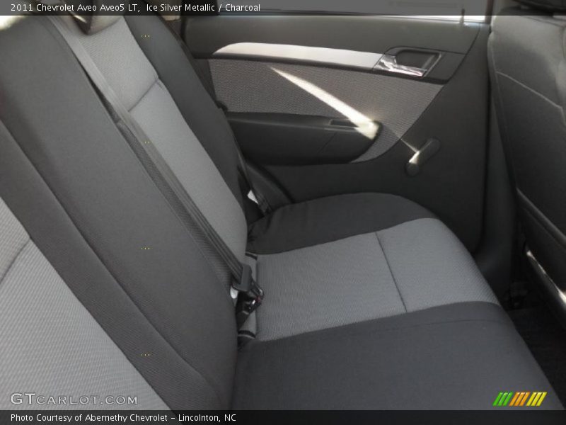 Ice Silver Metallic / Charcoal 2011 Chevrolet Aveo Aveo5 LT