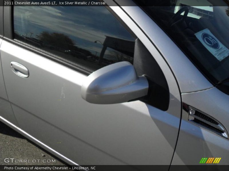 Ice Silver Metallic / Charcoal 2011 Chevrolet Aveo Aveo5 LT