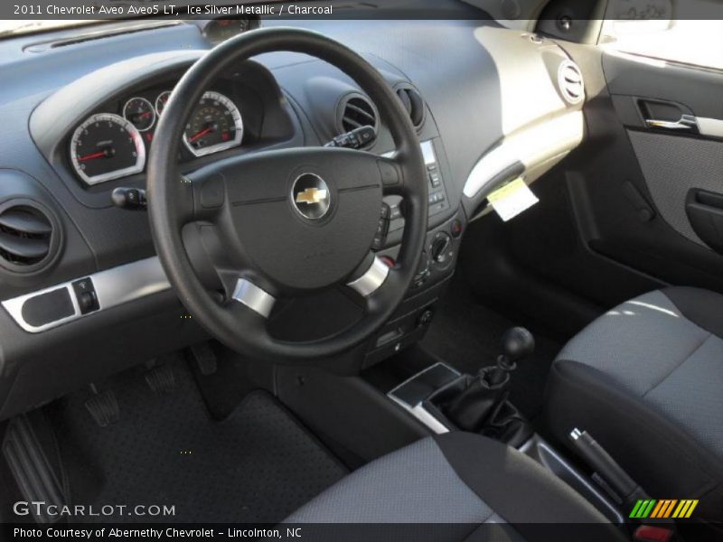 Charcoal Interior - 2011 Aveo Aveo5 LT 
