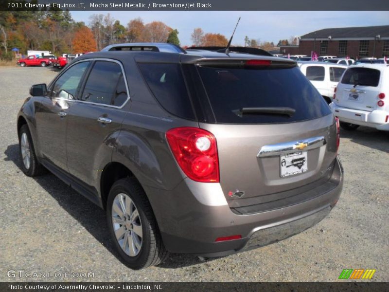 Mocha Steel Metallic / Brownstone/Jet Black 2011 Chevrolet Equinox LT