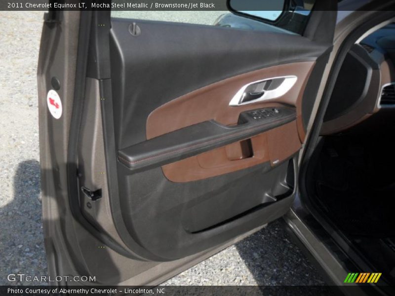 Mocha Steel Metallic / Brownstone/Jet Black 2011 Chevrolet Equinox LT