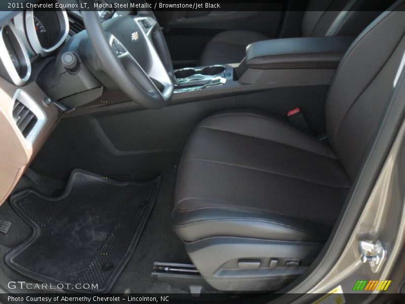 Mocha Steel Metallic / Brownstone/Jet Black 2011 Chevrolet Equinox LT
