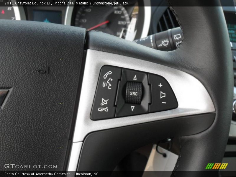 Mocha Steel Metallic / Brownstone/Jet Black 2011 Chevrolet Equinox LT