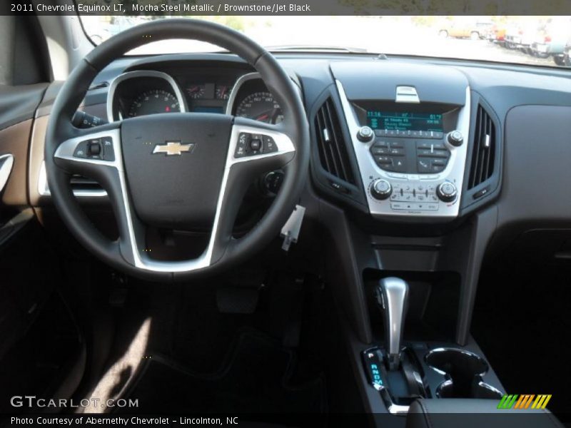 Mocha Steel Metallic / Brownstone/Jet Black 2011 Chevrolet Equinox LT