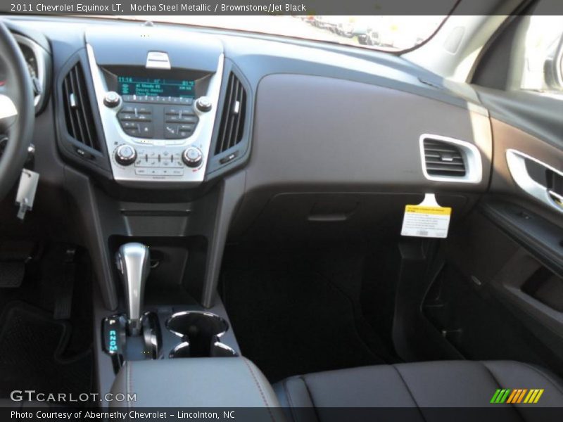 Mocha Steel Metallic / Brownstone/Jet Black 2011 Chevrolet Equinox LT