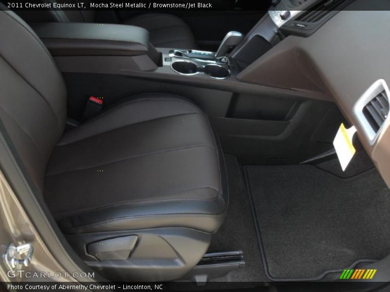 Mocha Steel Metallic / Brownstone/Jet Black 2011 Chevrolet Equinox LT