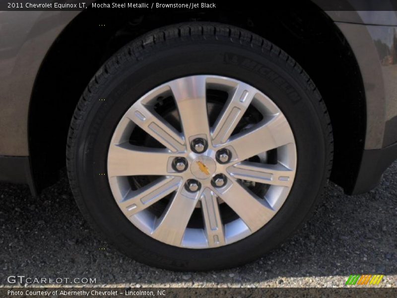 Mocha Steel Metallic / Brownstone/Jet Black 2011 Chevrolet Equinox LT