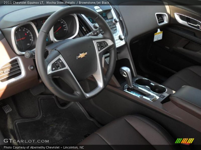 Mocha Steel Metallic / Brownstone/Jet Black 2011 Chevrolet Equinox LT