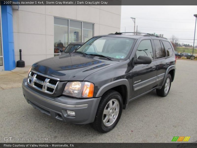 Storm Gray Metallic / Dark Gray/Light Gray 2007 Isuzu Ascender S 4x4
